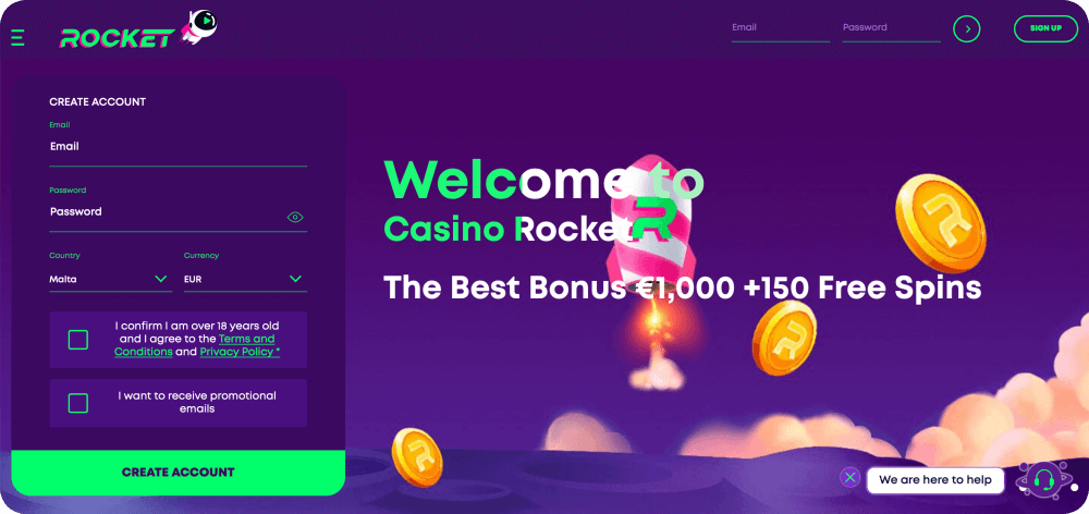 CasinoRocket Review