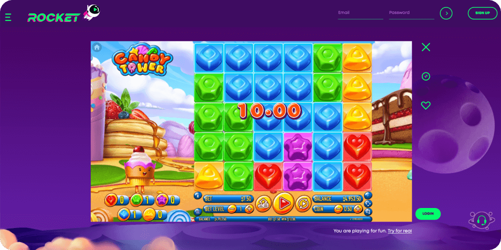 Candy Tower Slot Habanero