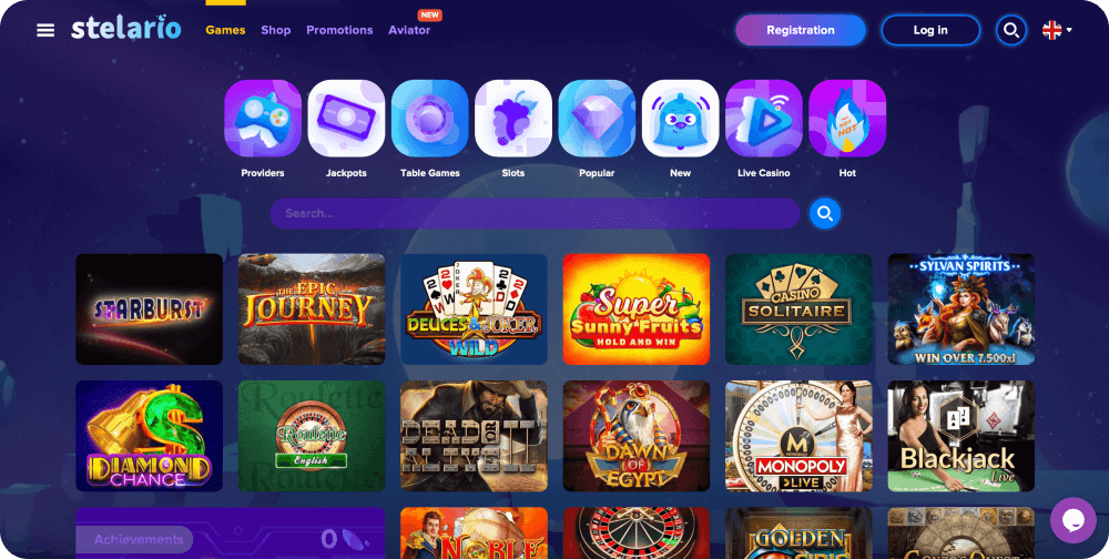 Stelario Online Casino Review