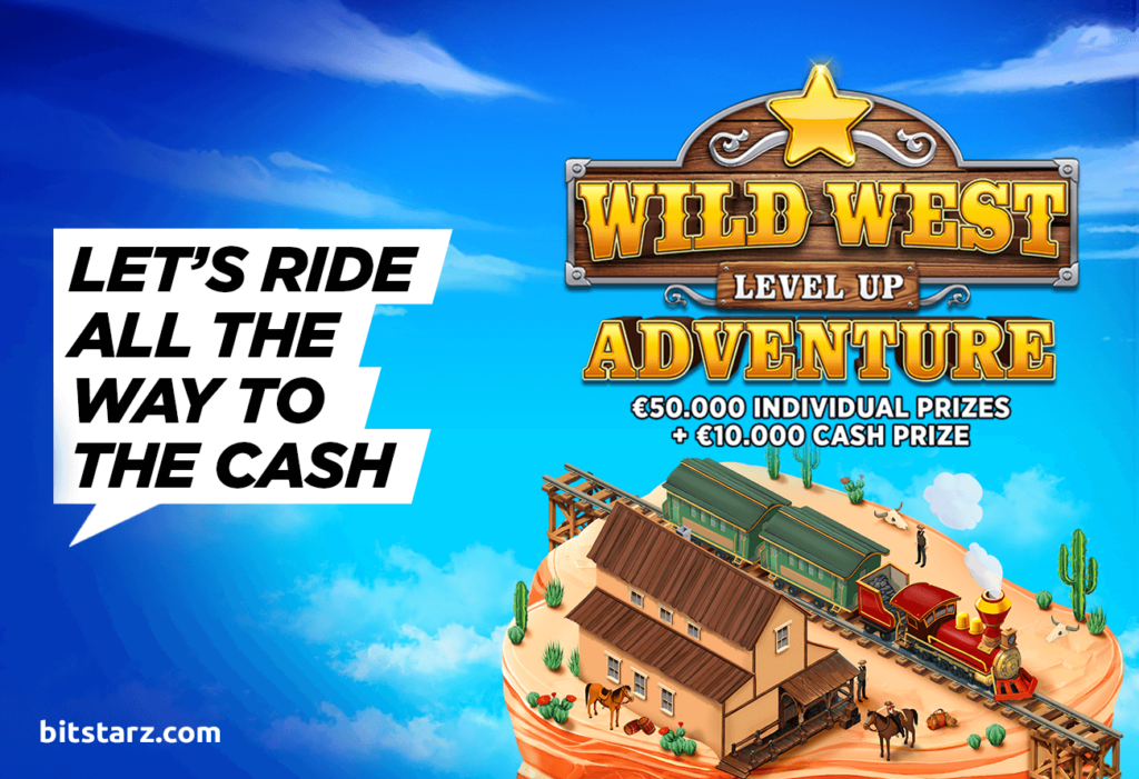 BitStarz Promotion - Wild West Level Up Adventure