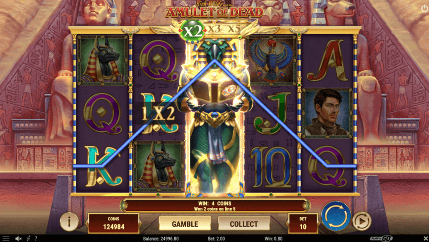 Rich Wilde and the Amulet of Dead Slot Play'n Go